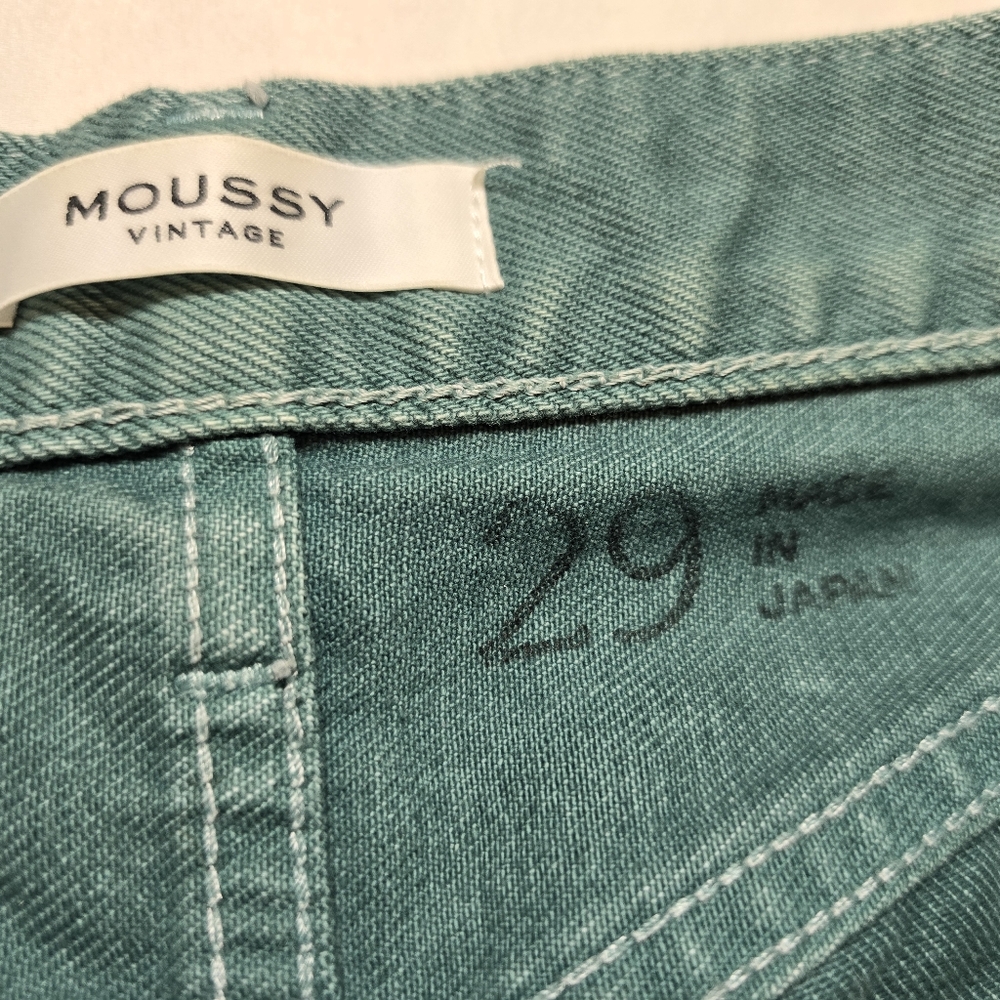 Moussy Vintage Teal Jeans